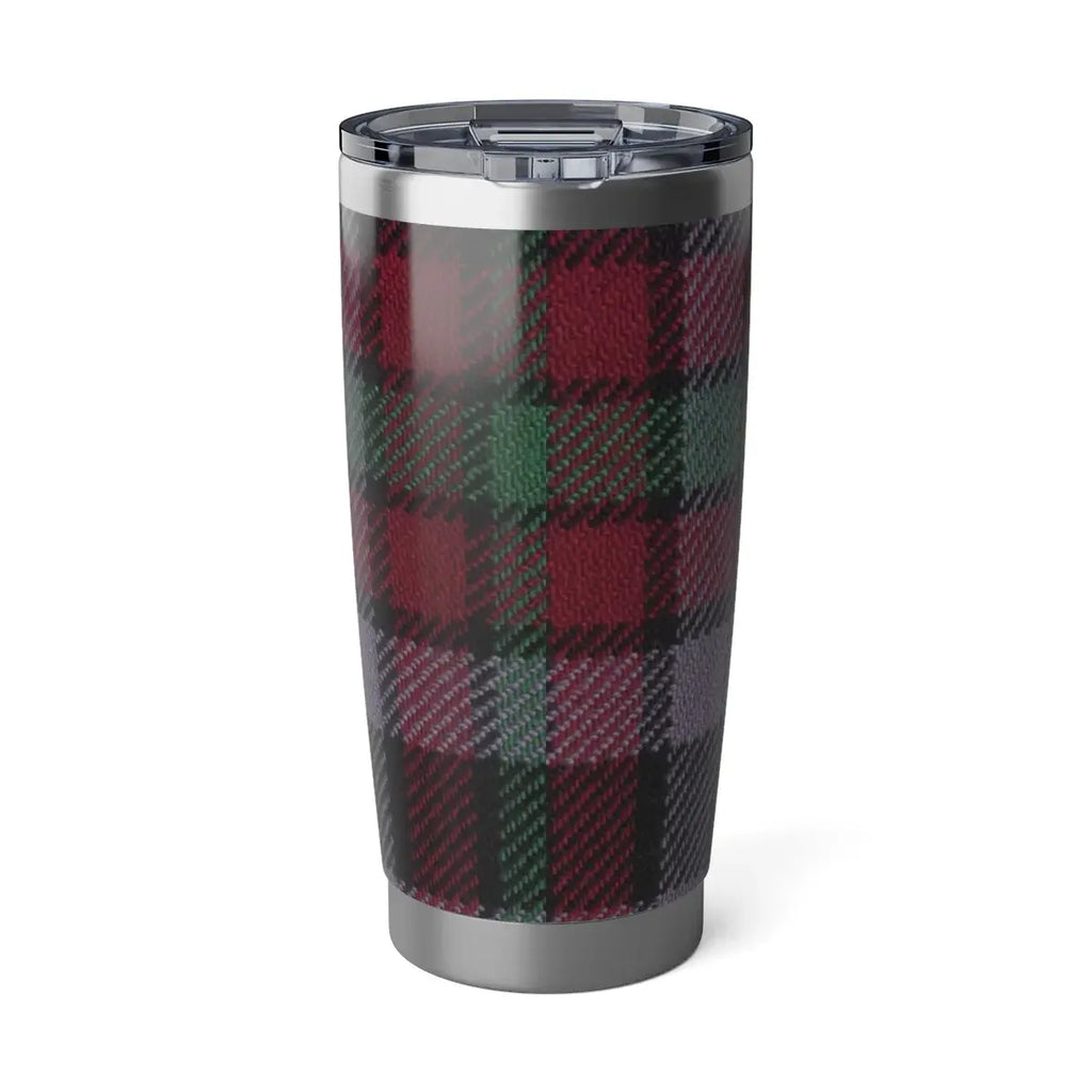 Colorful Checkered Insulated Travel Tumbler