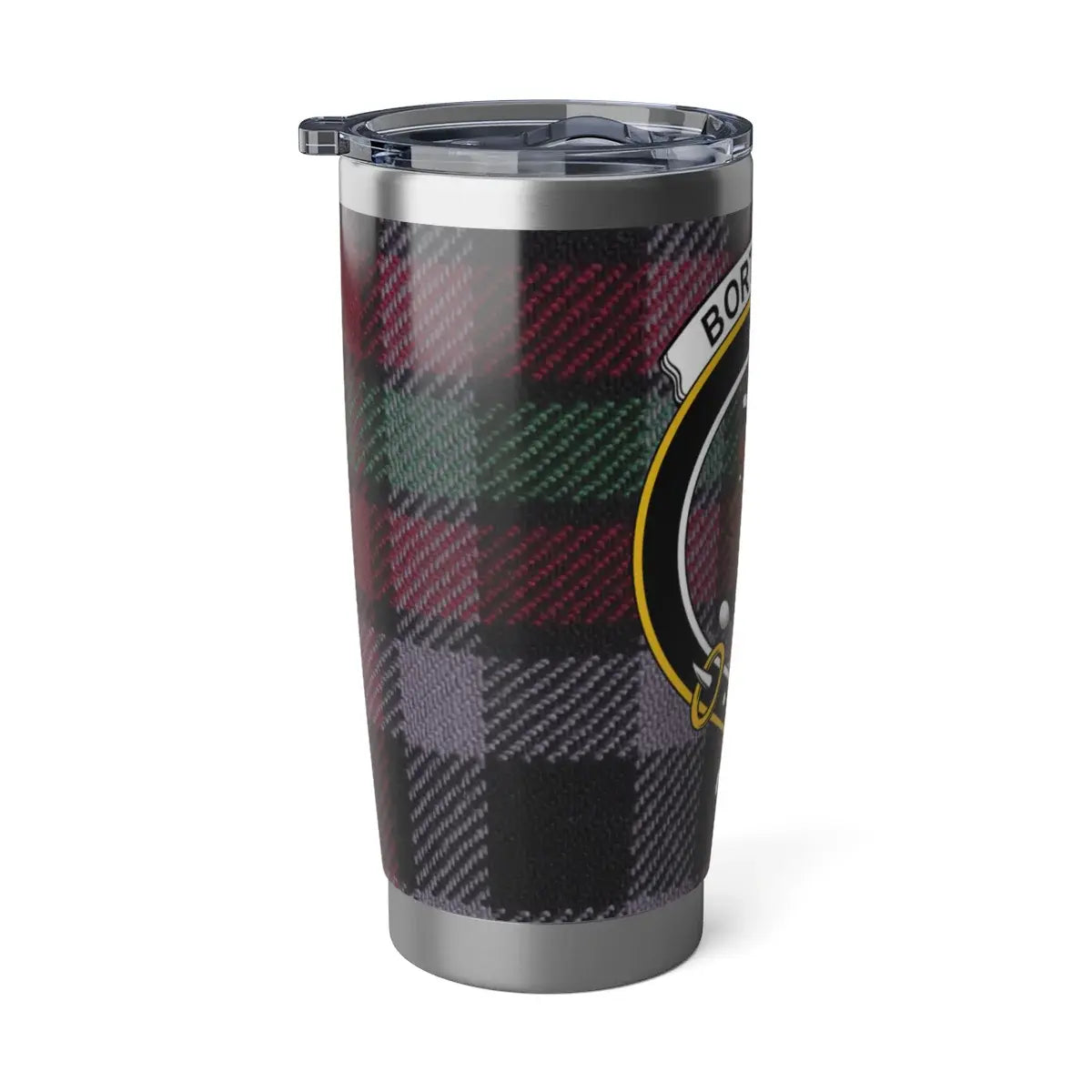 Tartan Plaid Personalized Tumbler Travel Mug