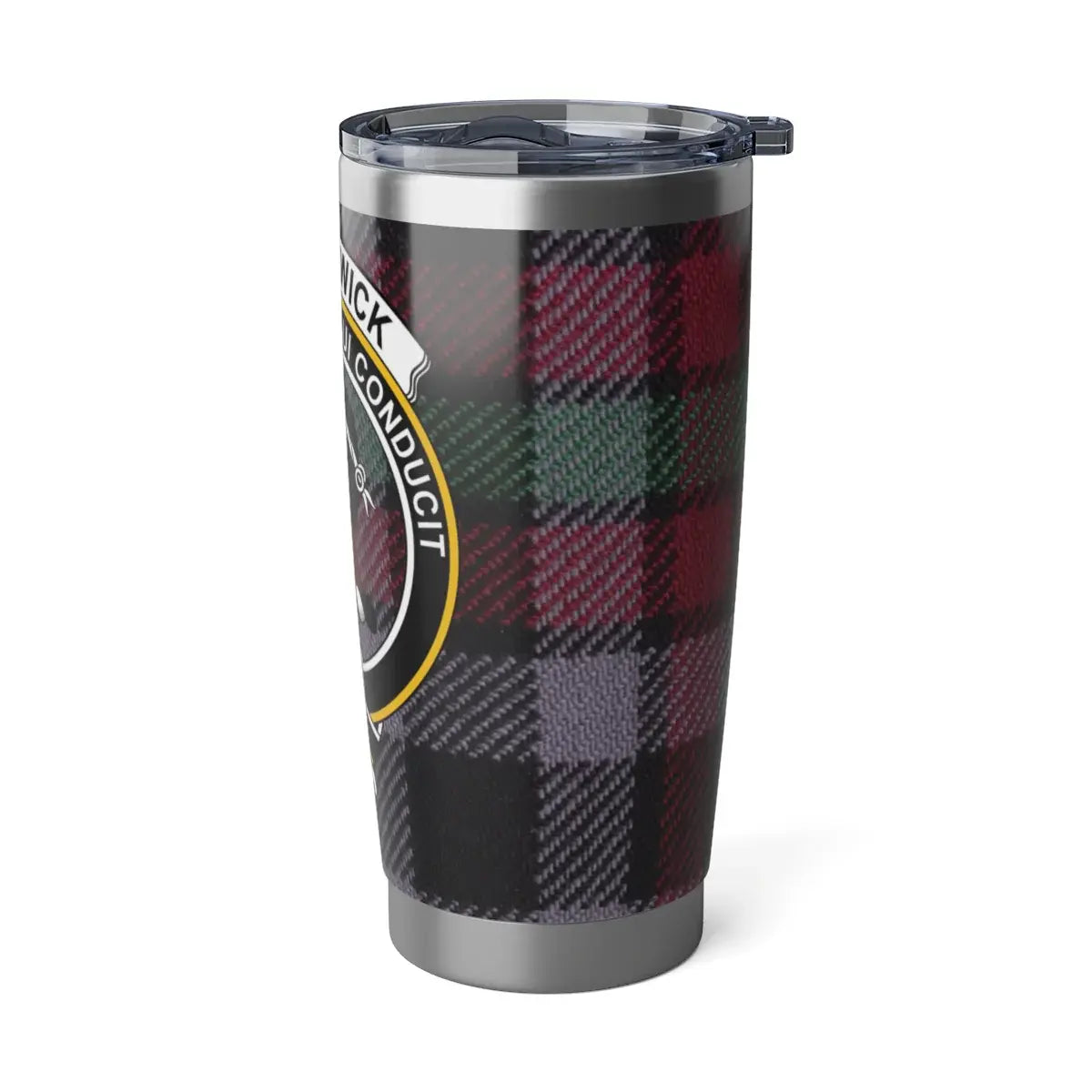 Scottish Tartan Plaid Insulated Travel Mug