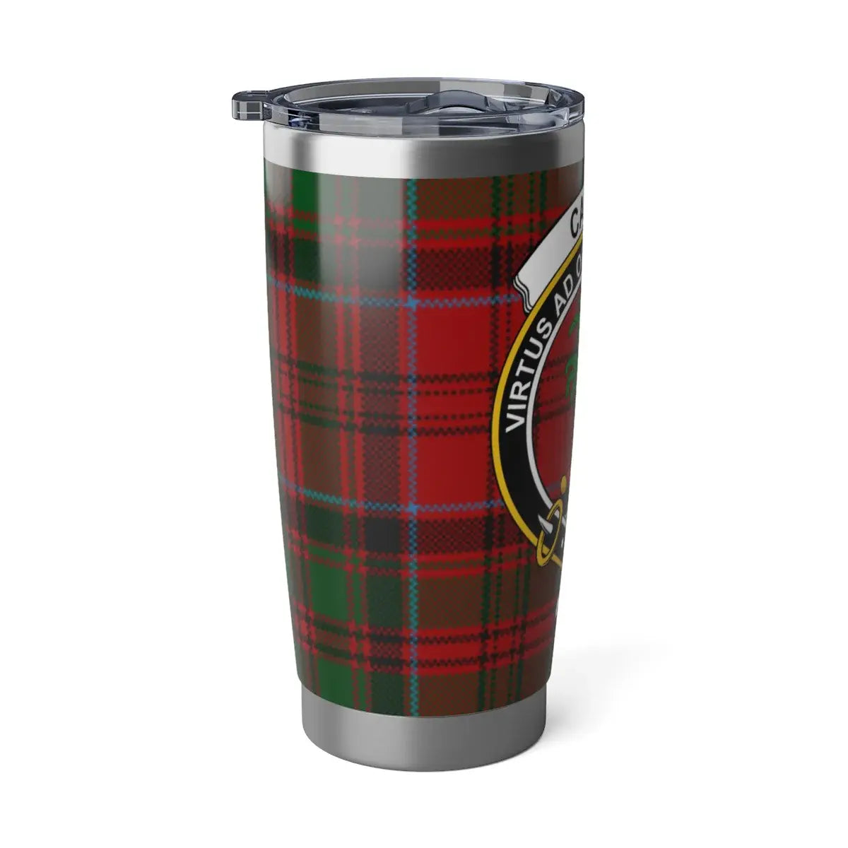 Clan Virtus Ad Productum Tartan Tumbler