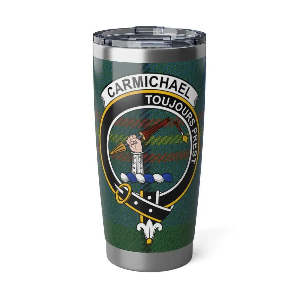 Clan Carmichael toujours prest insulated tumbler — 20 oz stainless steel