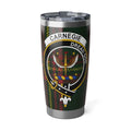 Clan Carnegie dread god crest tumbler — 20 oz insulated stainless steel