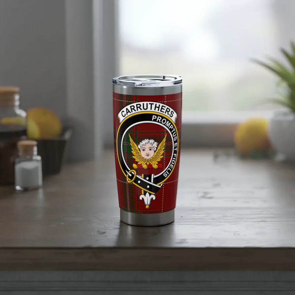 Carruthers Family Crest Tumbler