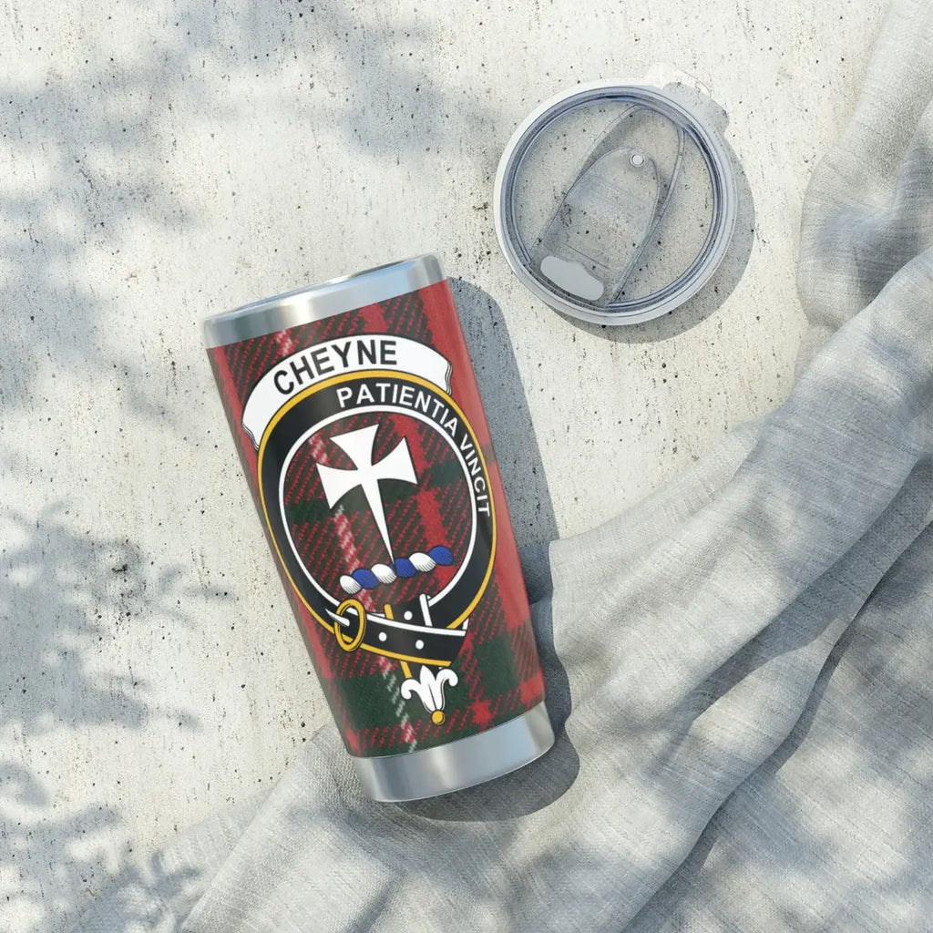 Cheyne Patientia Vincit Crest Tumbler