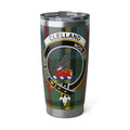 Clelland Non Sibi Tartan Insulated Tumbler