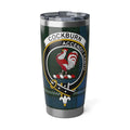 Clan Cockburn accendit cantu rooster crest tumbler — 20 oz insulated stainless steel