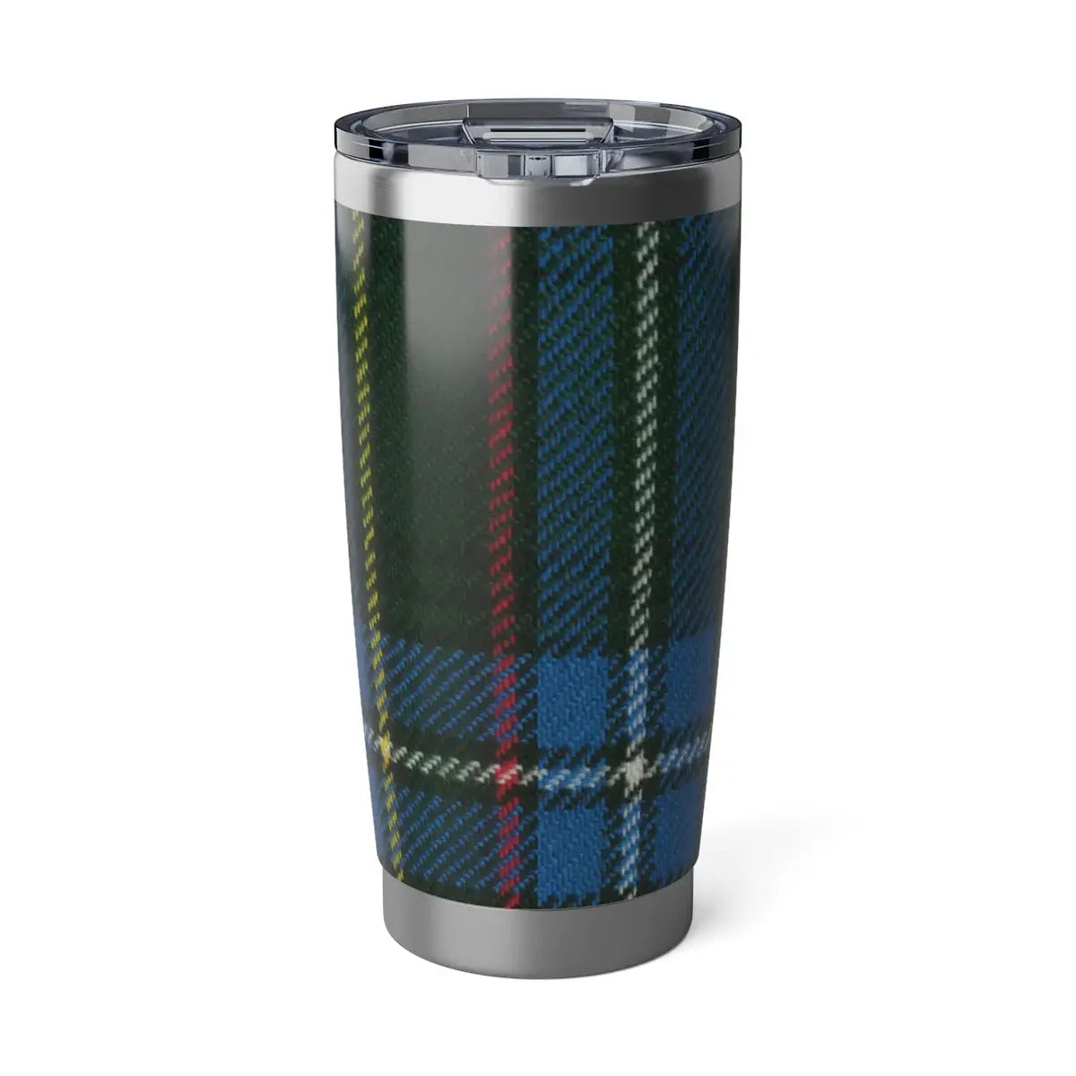 Clan Cockburn tartan plaid insulated tumbler — hot and cold drinks, 20 oz