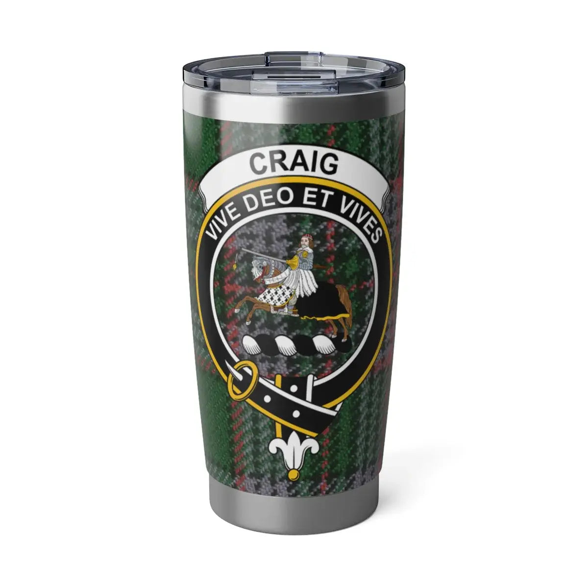 Craig Vive Deo Et Vives Tumbler for All Beverages