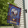 Cramond Tartan Pattern Eagle Crest Flag product type