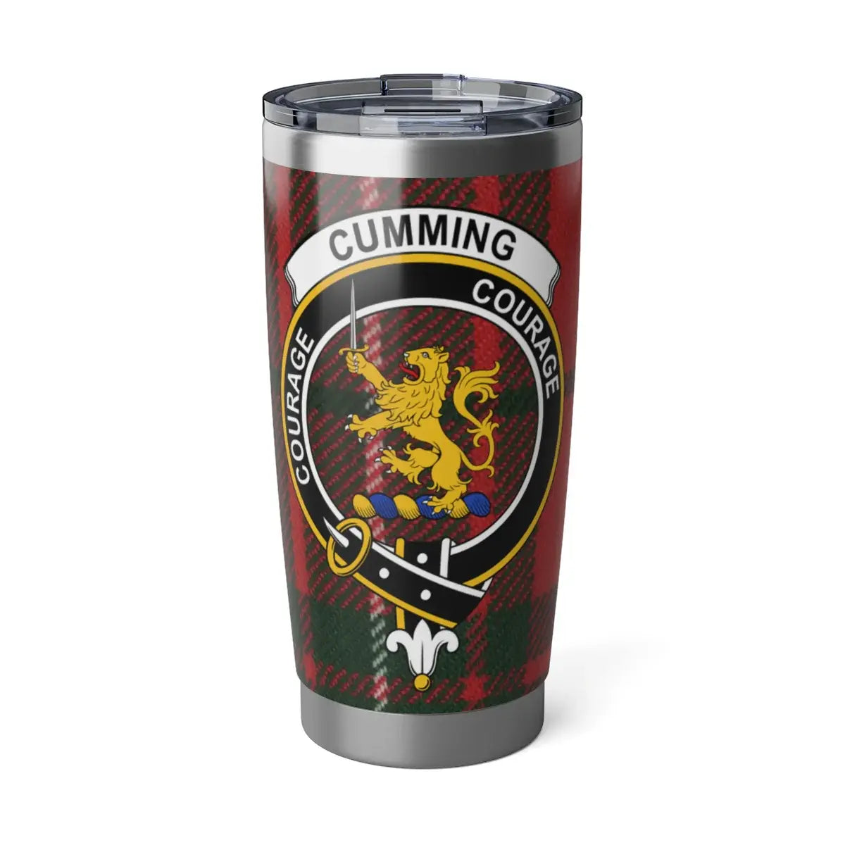 Scottish Clan Cumming Courage Travel Mug