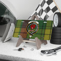 Currie Inspiring Victory Tartan License Plate product type