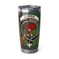 Currie Clan Family Crest Tartan Beverage Tumbler