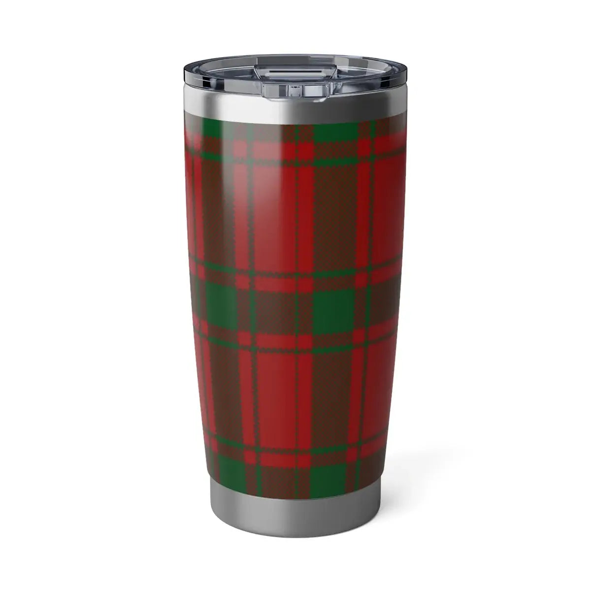 Clan Darroch 20oz tumbler with lid — double-wall steel, clan crest wraparound print