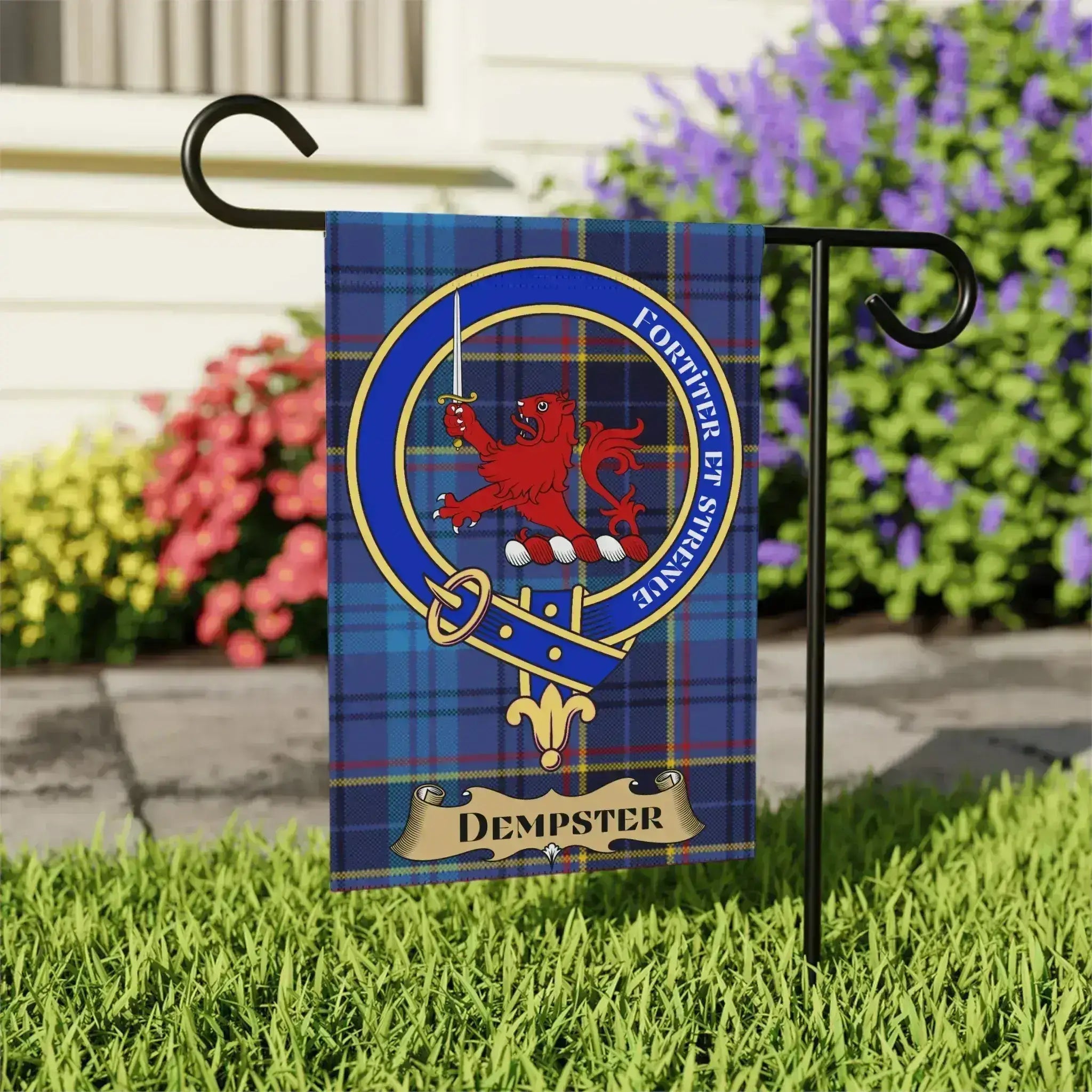 Scottish Clan Dempster Personalized Garden Flag product