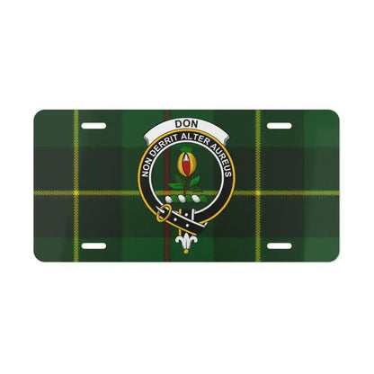 Personalized Scottish Clan Crest License Plate product