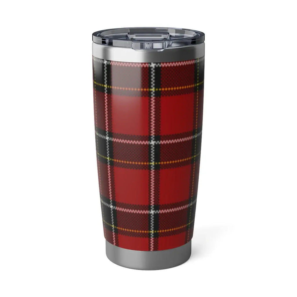 Clan Dunbar 20oz tumbler with lid — double-wall steel, clan crest wraparound print
