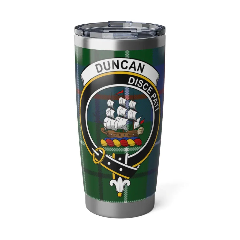 Scottish Clan Duncan Tartan Stainless Steel Tumbler