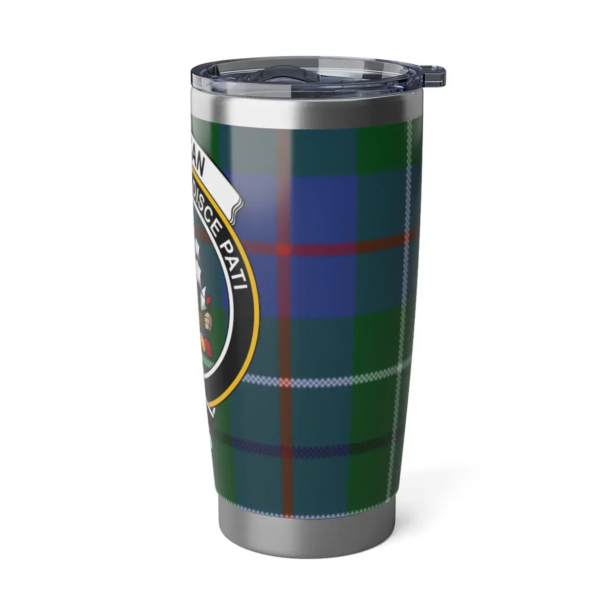 Scottish Tartan Design Highland Clan Travel Mug