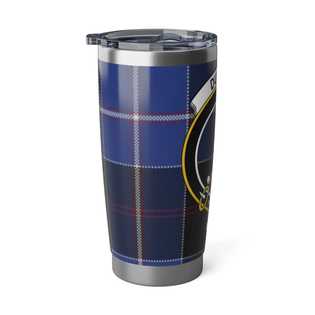Blue Tartan Pattern Insulated Travel Mug Product