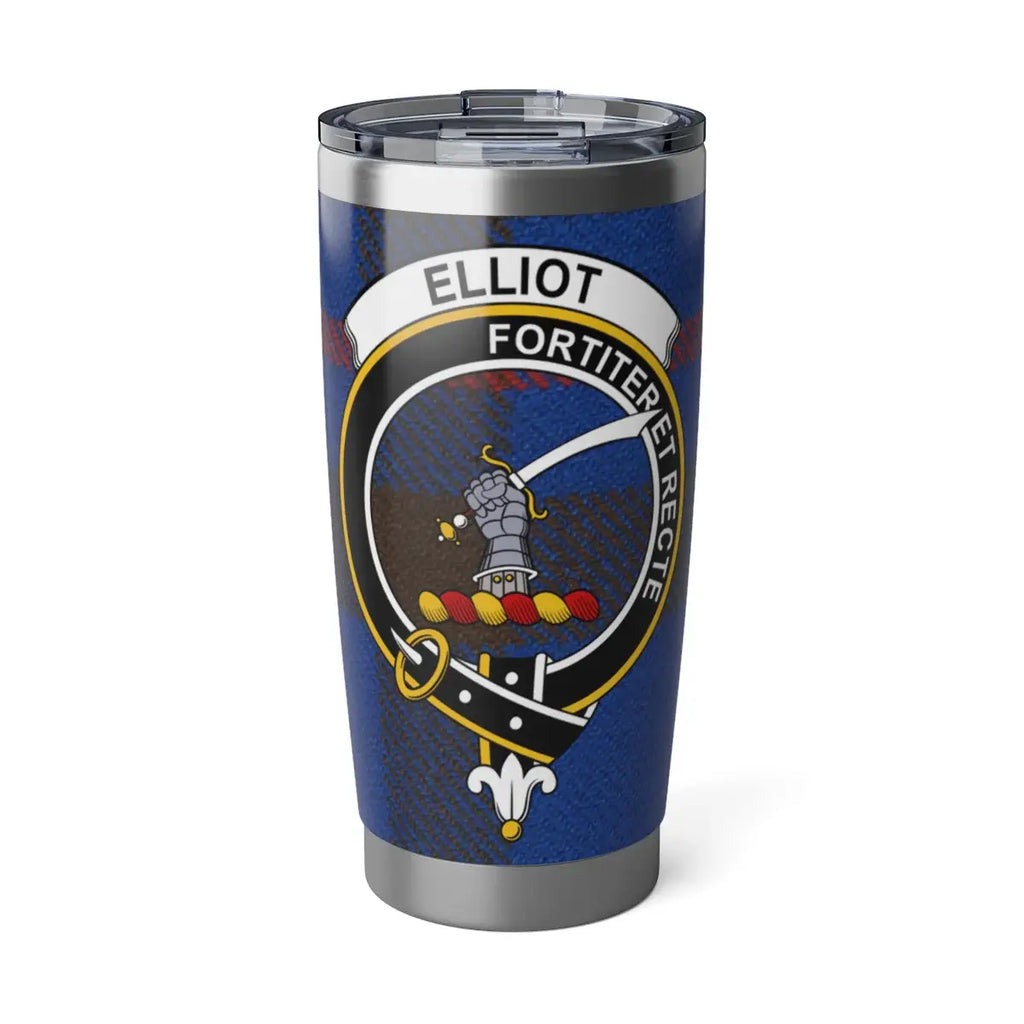 Custom Text Family Crest Insulated Tumbler