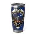 Custom Text Family Crest Insulated Tumbler