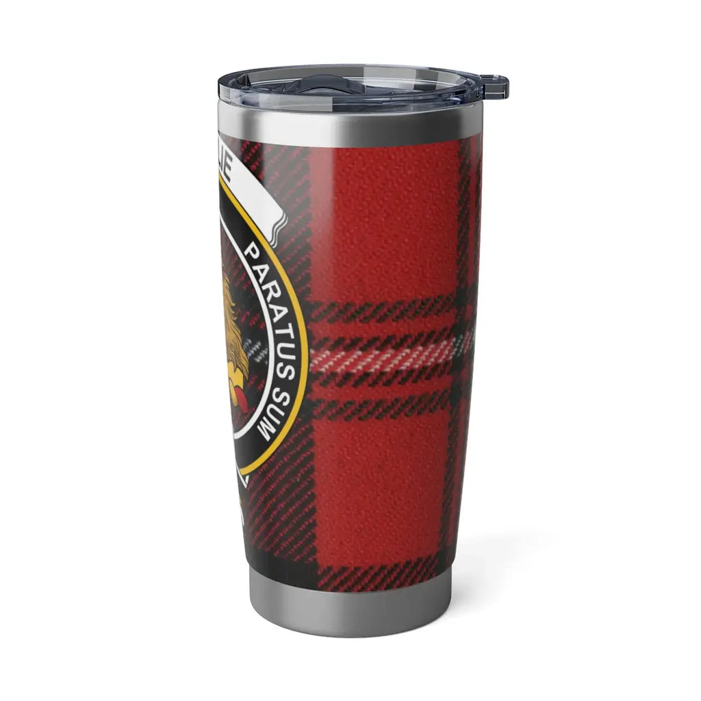 Red Flannel Design Travel Tumbler For Hot Or Cold Drinks