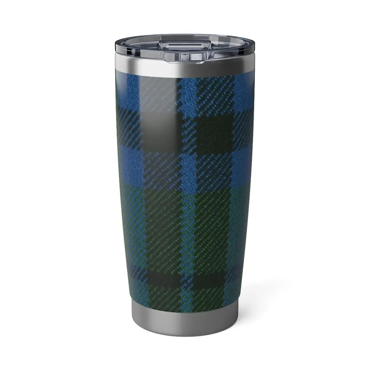 Clan Falconer 20oz tumbler with lid — double-wall steel, clan crest wraparound print