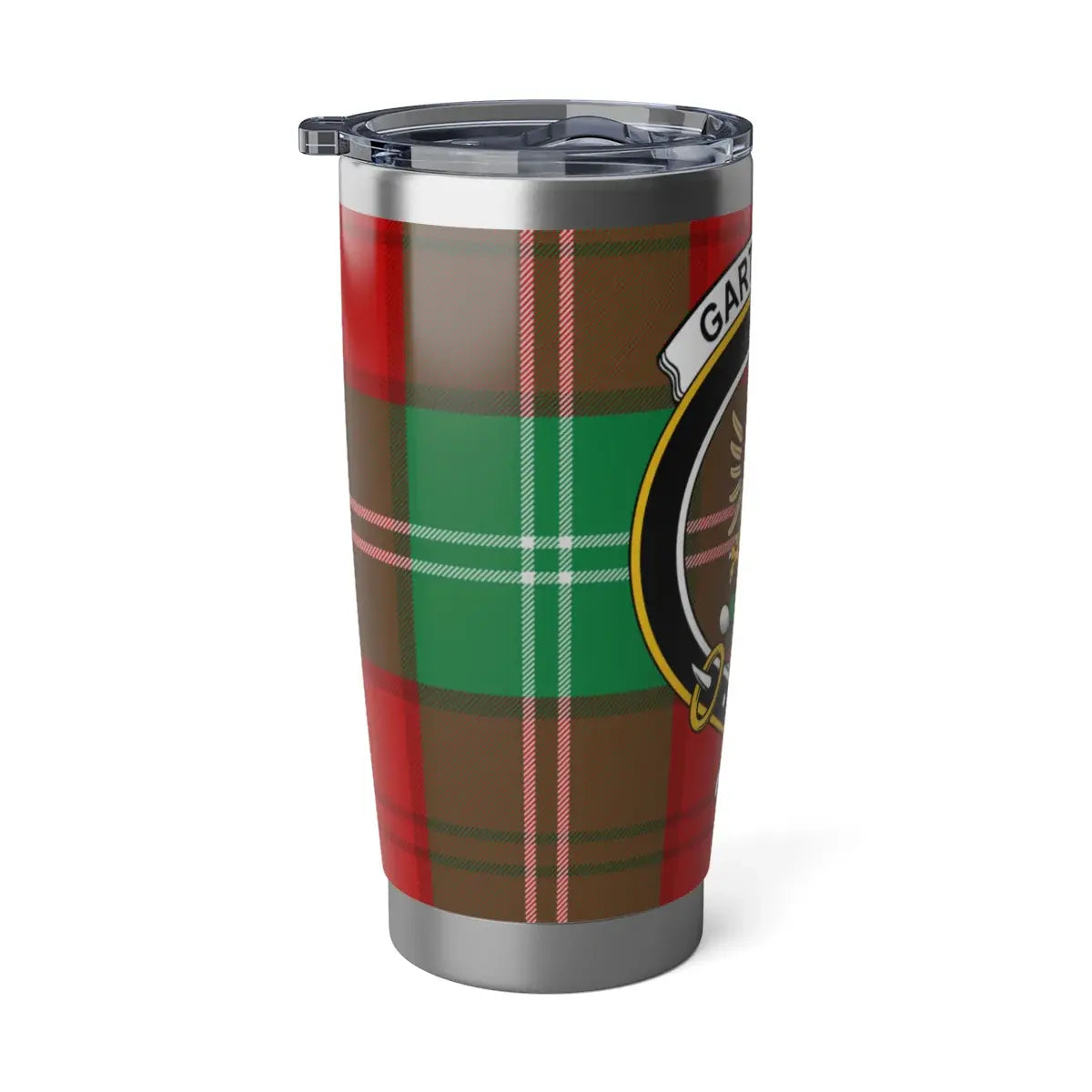 Tartan Plaid Design Insulated Travel Mug Gift