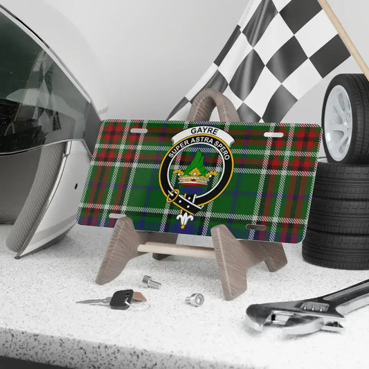 Super Astra Speed Tartan License Plate product