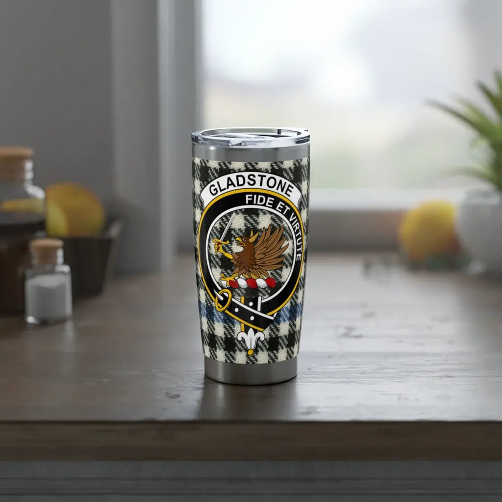 Gladstone Family Crest Design Insulated Mug