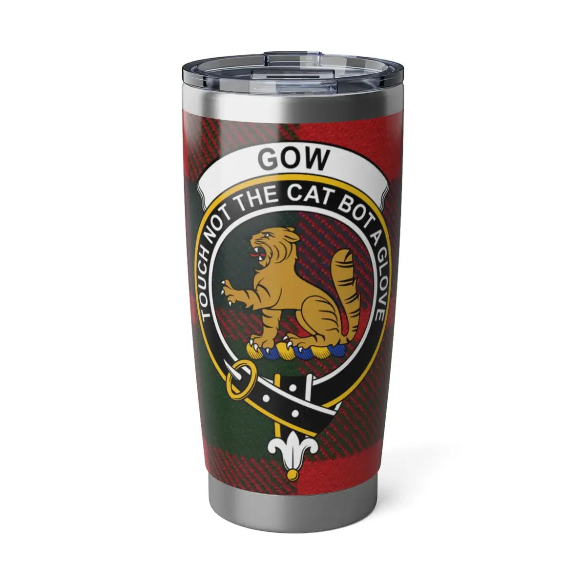 Touch Not The Cat Bot A Glove Travel Tumbler