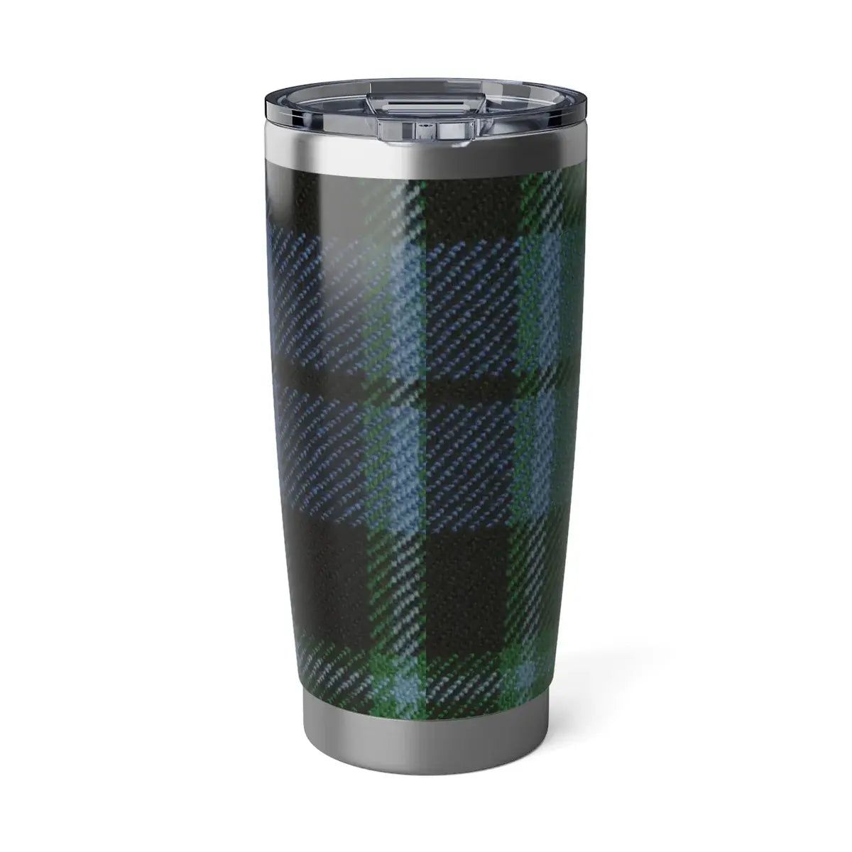 Stylish Tartan Plaid Patterned Insulated Travel Mug