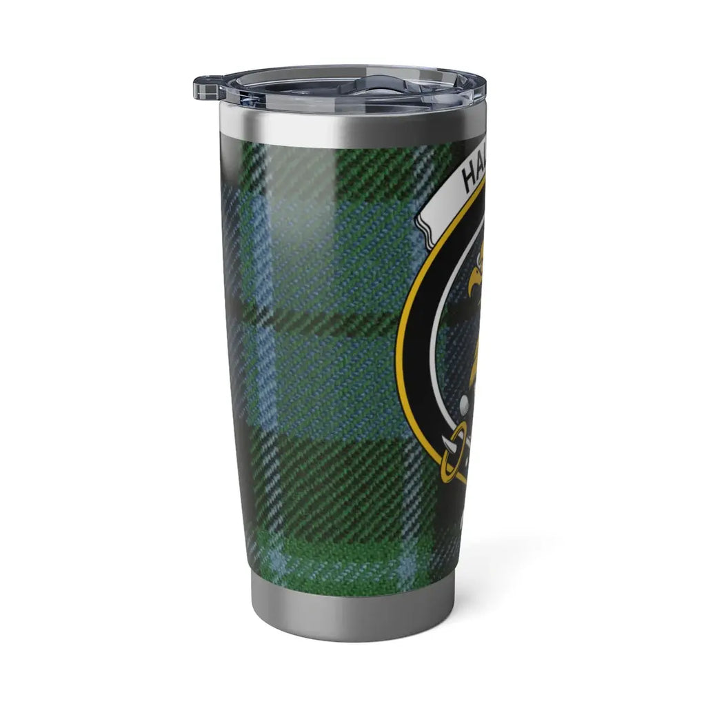 Clan Crest Tartan Plaid Design Travel Mug