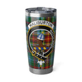 Haliburton Watch Wheel Tartan Vacuum Insulated Tumbler
