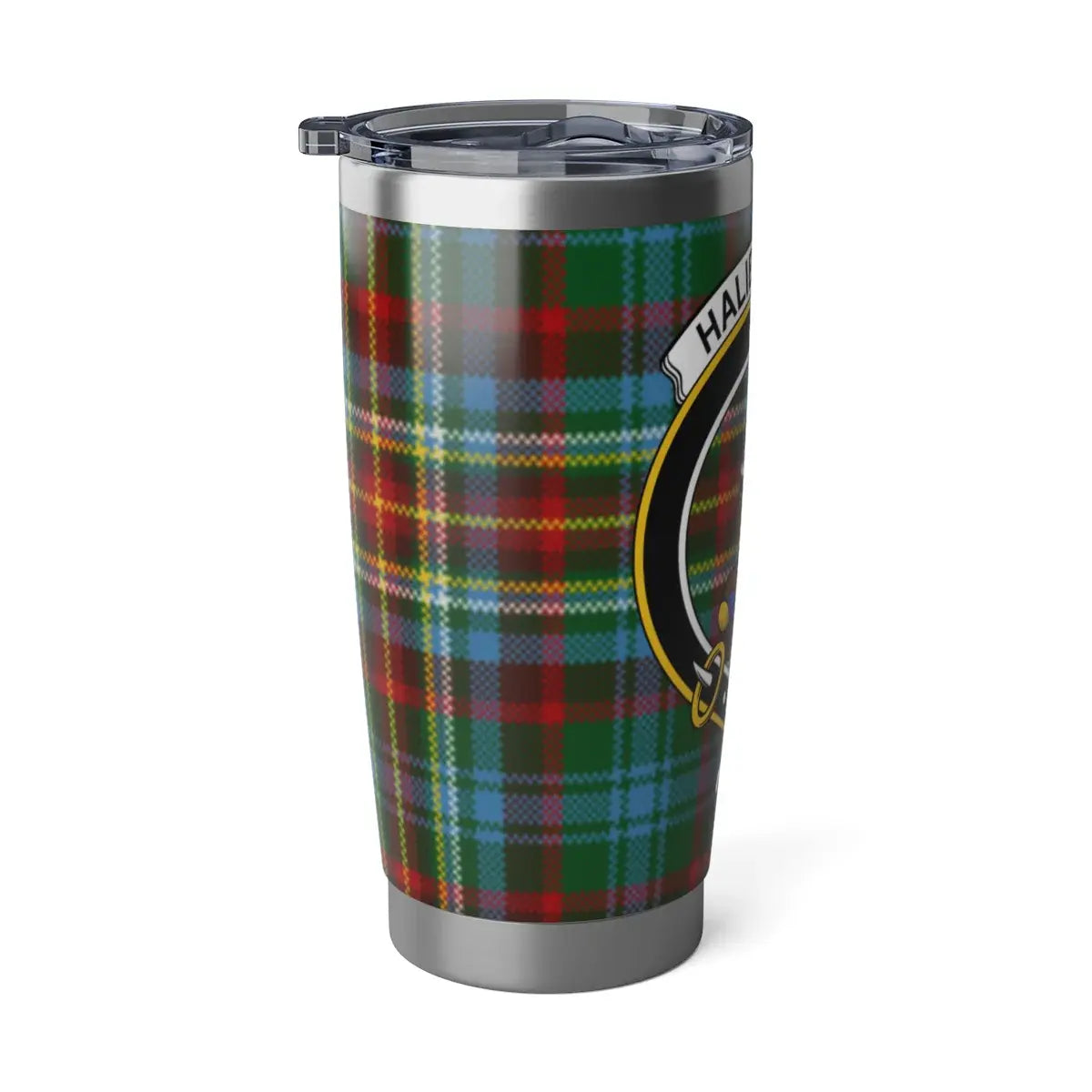 Highland Clan Tartan Travel Mug Perfect for On-the-Go
