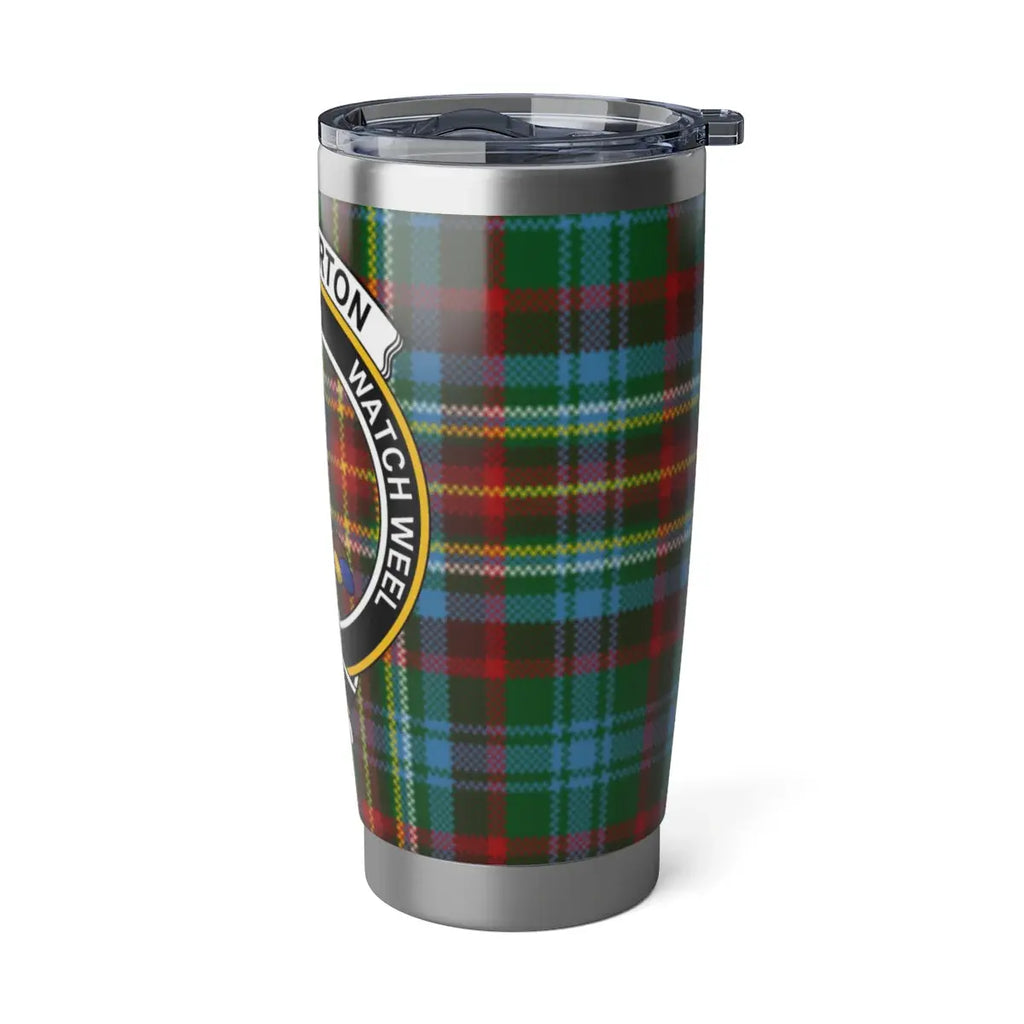 Custom Tartan Insulated Travel Tumbler for Everyday Use