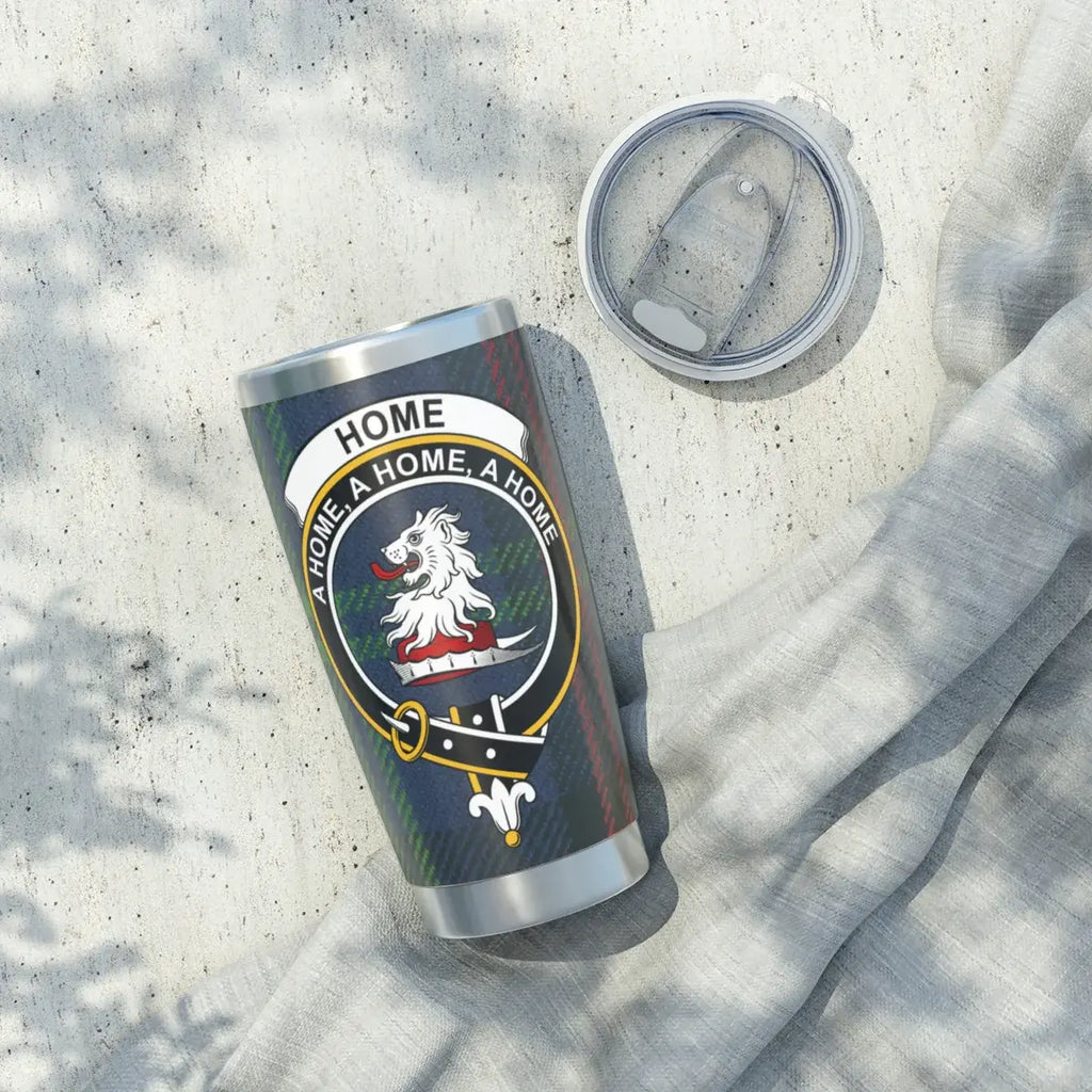 Home clan A Home A Home A Home crest design tumbler — 20oz stainless steel with full lion design