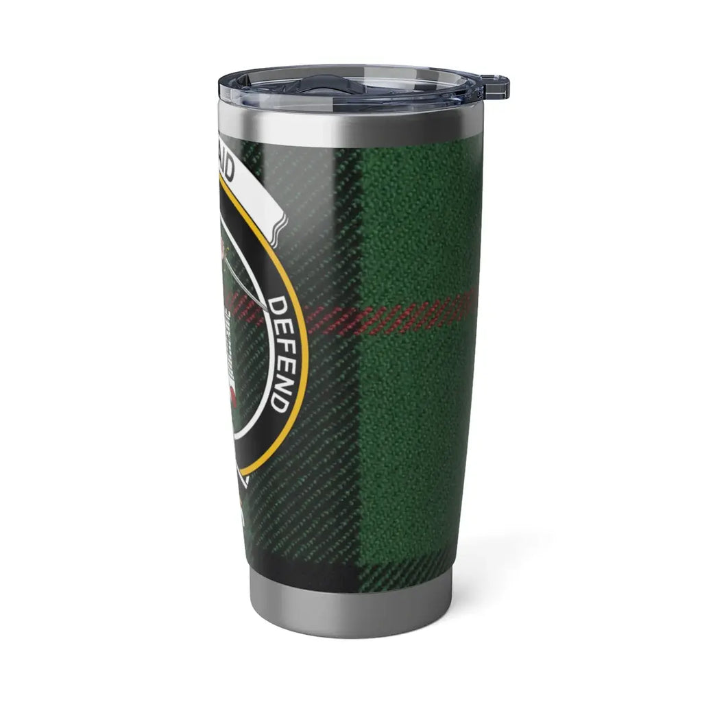 Scottish Clan Tartan Insulated Metal Tumbler Cup