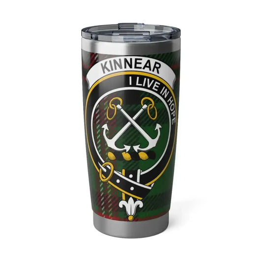Kinnear I Live In Hope Clan Crest Tumbler