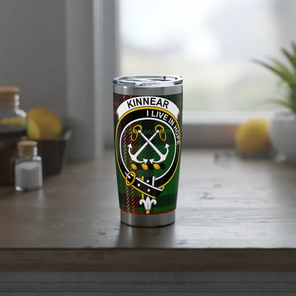 Kinnear I Live In Hope Custom Insulated Tumbler