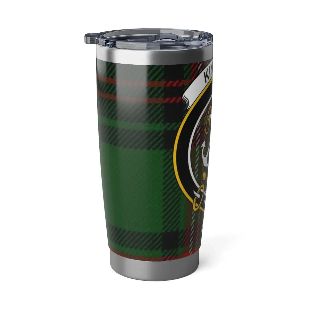 Scottish Clan Crest Design Stainless Steel Tumbler