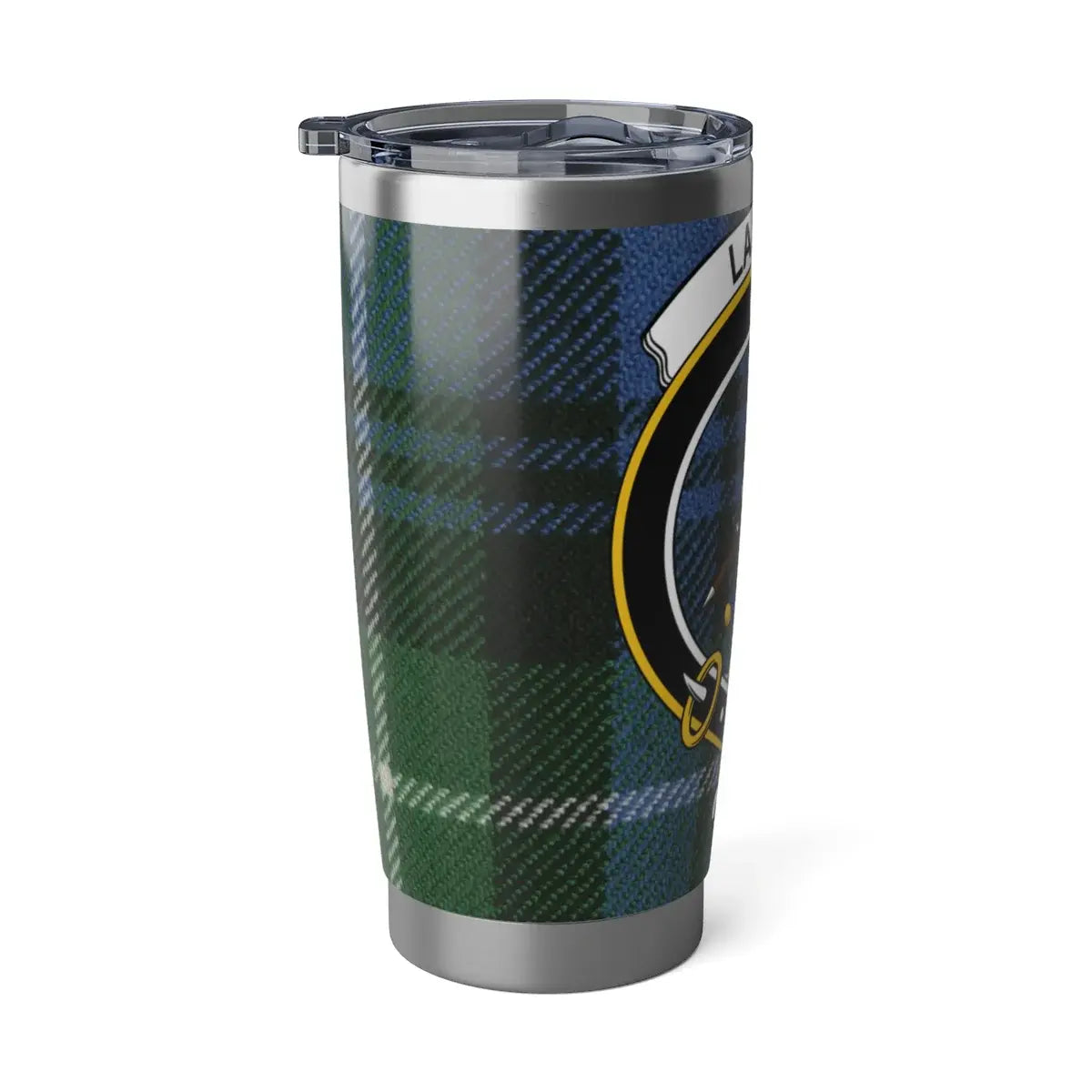 Vibrant Highland Plaid Stainless Steel Tumbler
