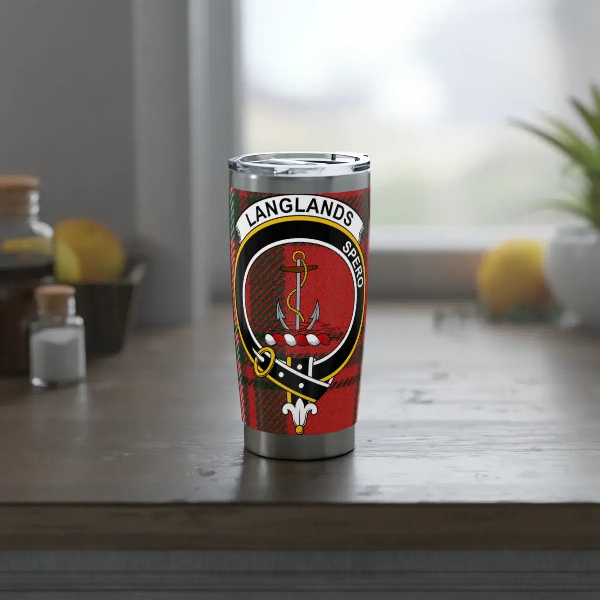 Red Langlands Speed Anchor Tumbler