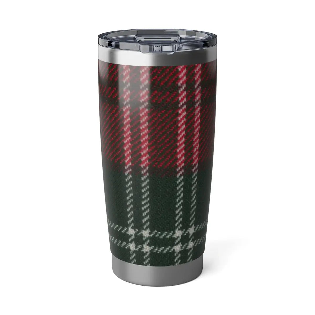 Clan Lennox tartan tumbler — 20oz stainless steel, double-wall insulation, fits car cup holder