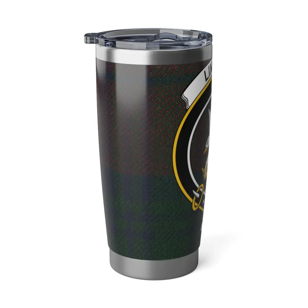 Lindsay clan crest limited edition insulated tumbler — 20oz stainless steel, unique design