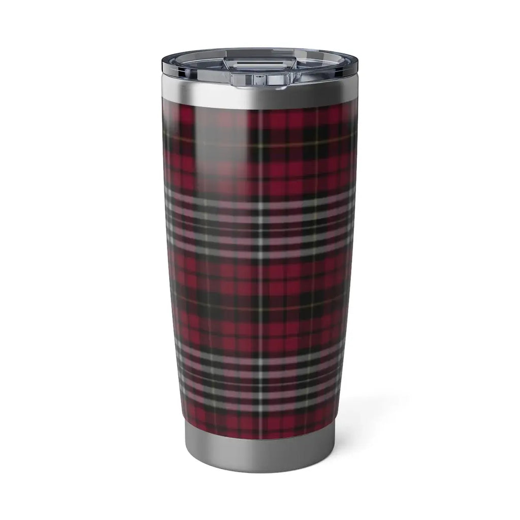 Classic Red Black Plaid Insulated Tumbler Product