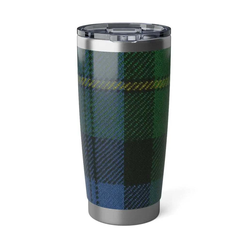 Tartan Pattern Insulated Travel Tumbler Drinkware