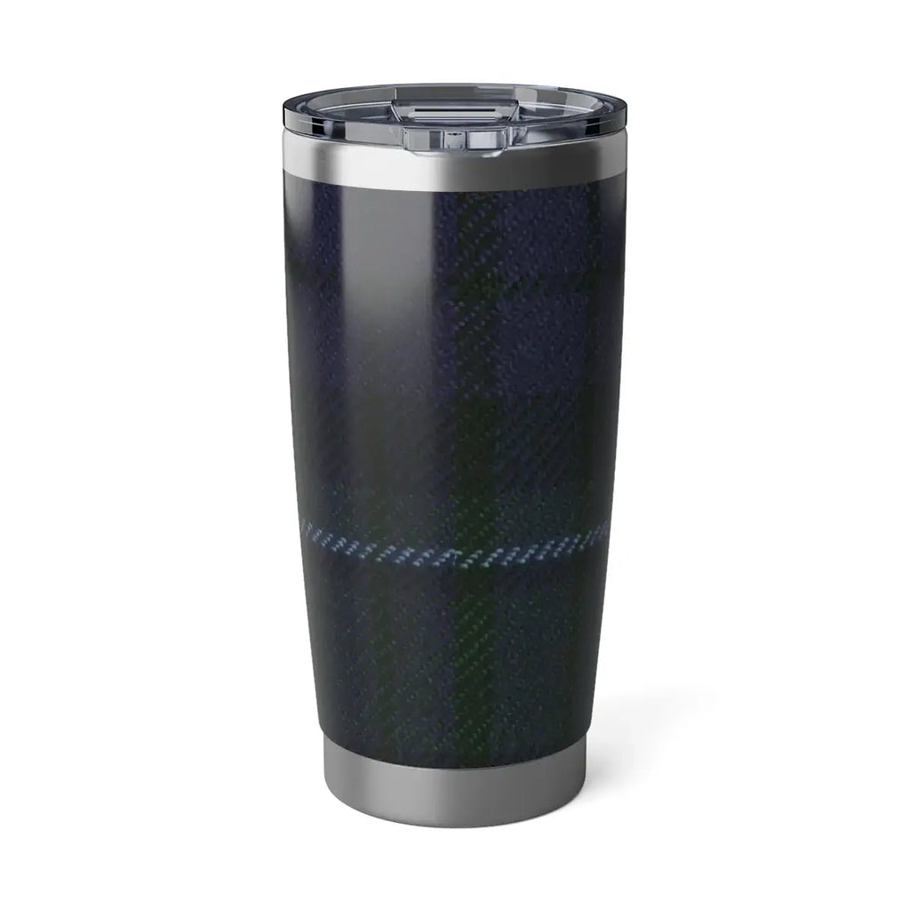 Stylish Tartan Pattern Insulated Travel Tumbler