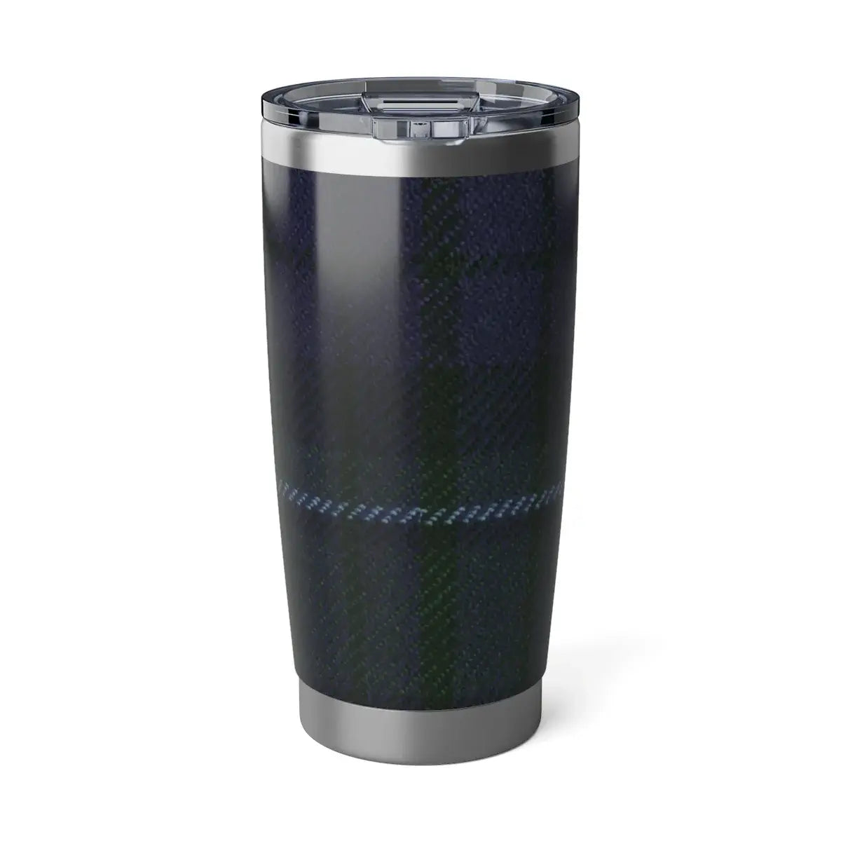 Stylish Tartan Pattern Insulated Travel Tumbler