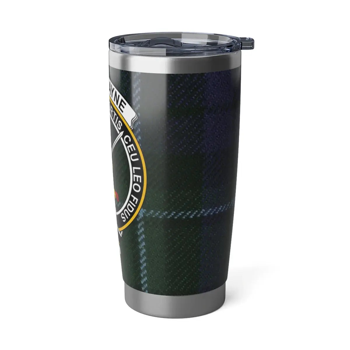 Scottish Tartan Pattern Stainless Steel Tumbler